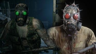 Original Militia Ganado Gas Masks (Glowing) Green eyed