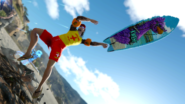 Galdin-KWEH! Surfboard (For use with Lifeguard Gladiolus)
