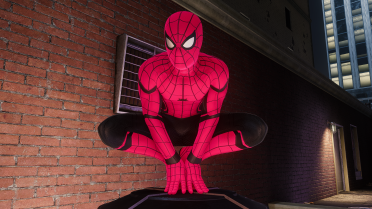 Miles Morales Pink Style for Stark Suit 2 Versions