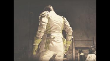 White and Gold Hero Costume Recolor (Default Hero Head)