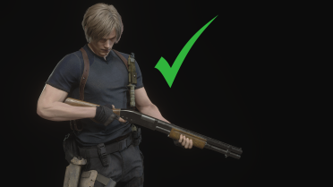 Hide Bulletproof Vest (Body Armor) For Leon