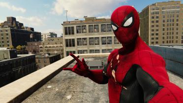 Classic Suit Recolor (Red and Black)