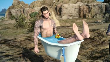 Bathtime Gladio