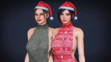 Cozy Sweater Santa Hat (Patch)