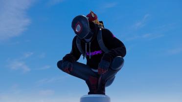 Miles Morales with Iuscre Hoodie
