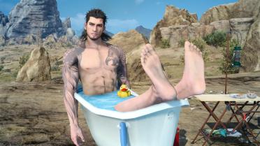 Bathtime Gladio