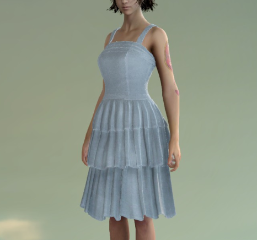 Young Luna Dress (Comrades, Female tops)