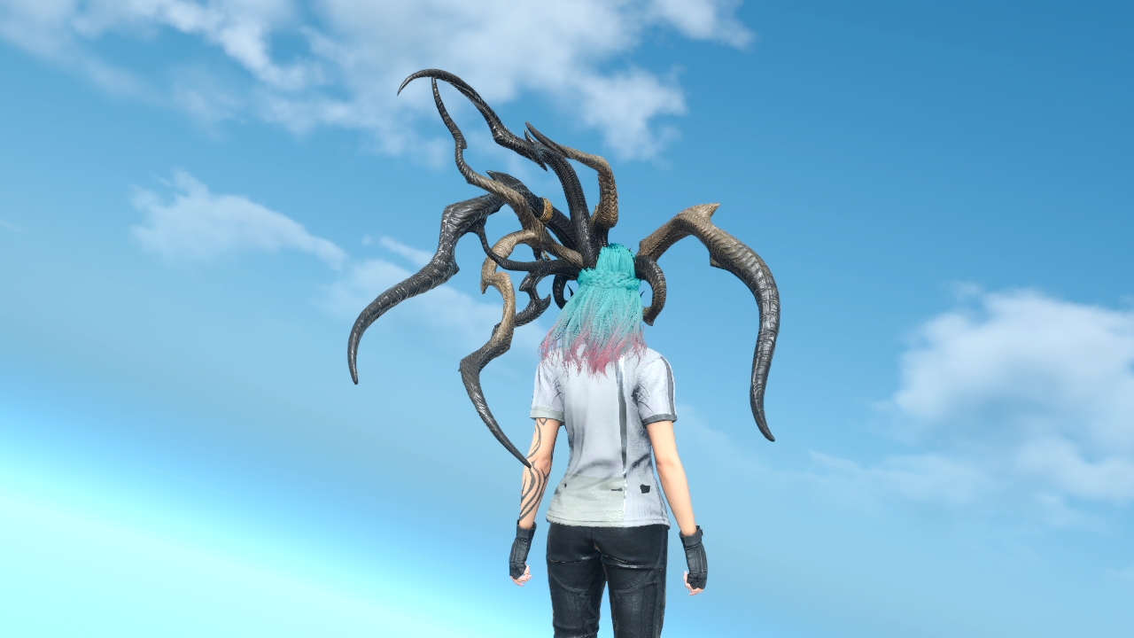 Horn of Ifrit (Female Accessory) Final Fantasy XV Mods