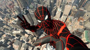 Miles Morales Maroon Style for Stark Suit 2 Versions