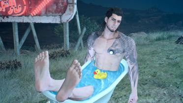 Bathtime Gladio