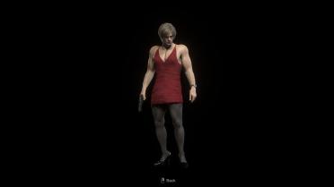 Leon Stole Ada's RE2 Dress (Full Game)