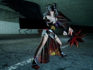 Nyotengu's Leaf Fan Large Sword