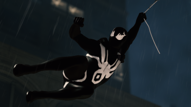 Symbiote Miles Morales Suit