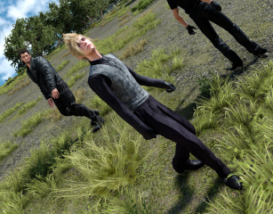 Floral Suit (Outfit for Prompto)