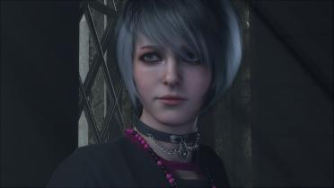 Ashley Casual - Black Hair and Darker Outfit