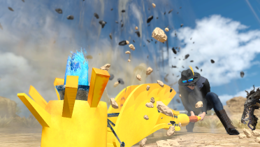 Chocobo Hammer (For Chocobo Hunter Noct)