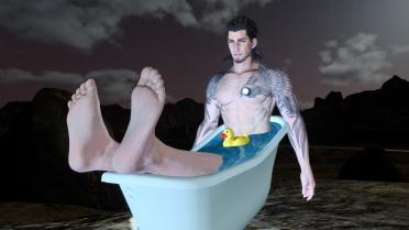 Bathtime Gladio
