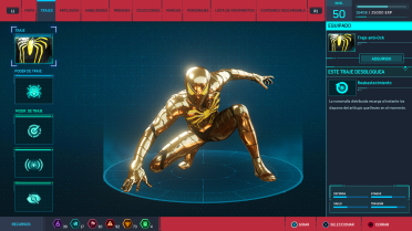 Gold Metal Antiock Suit 3 Versions