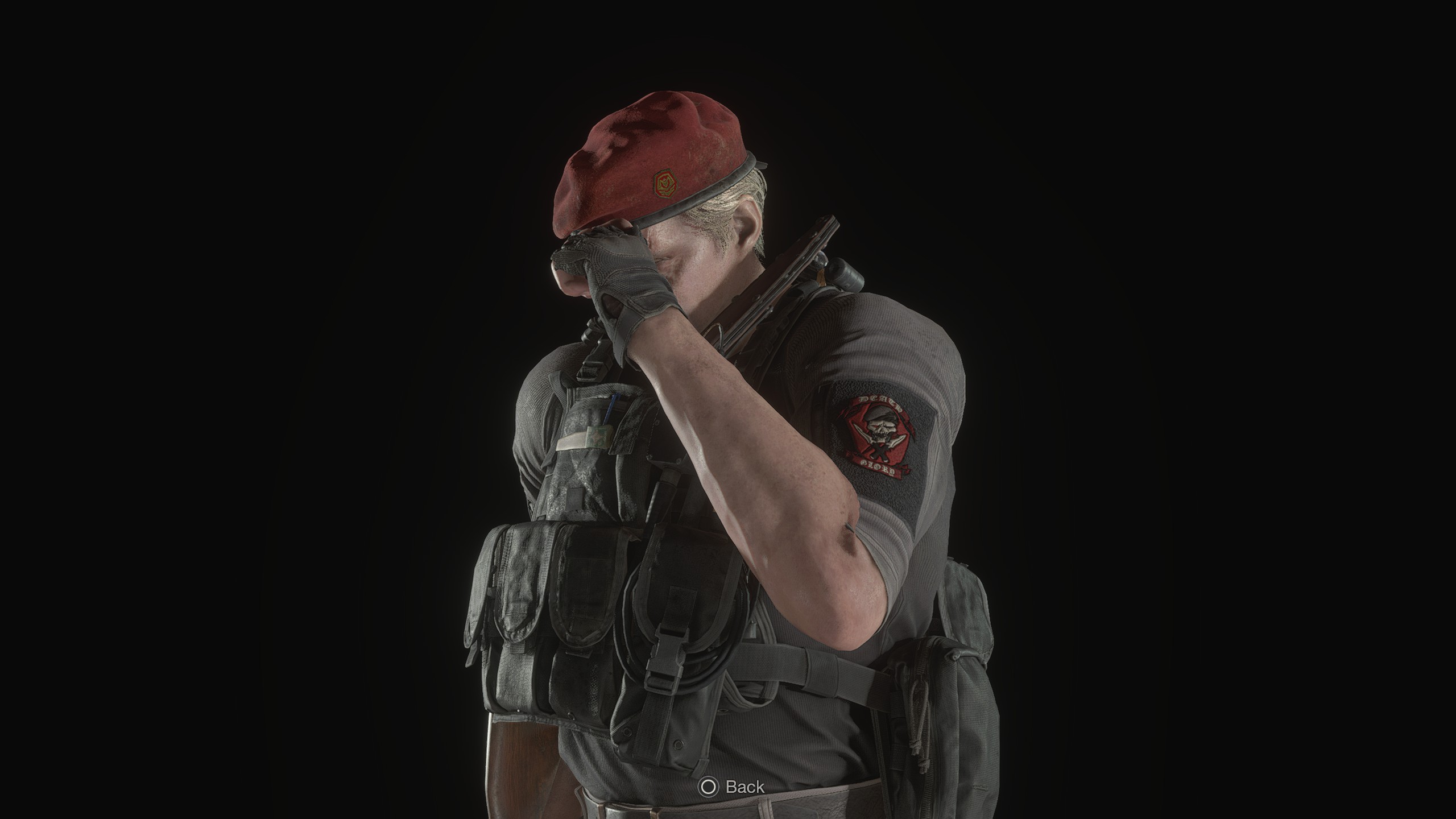 Krauser for Pinstripe costume Resident Evil 4 Remake Mods