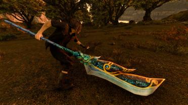 Green Dragon Crescent Blade