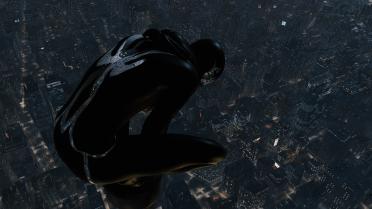 Symbiote Miles Morales Suit