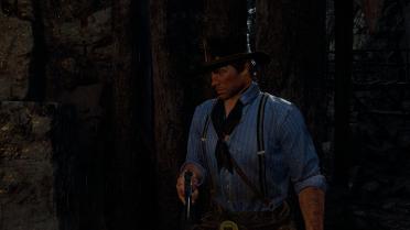 ArthurMorgan replace Leon