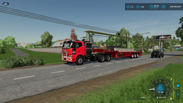 Large truck cargo deformation