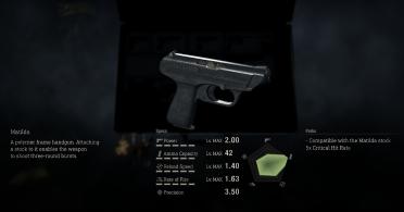 Pistol and SMG REbalance
