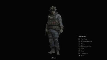 Ghost's Night War Uniform