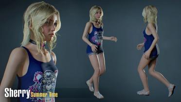 Sherry Summertime Outfit and Hair