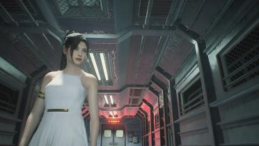 Ada White Catherine Suspenders