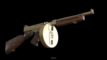 Gold and Wood Weapons