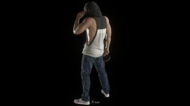 Hoodie Tank Top Leon (Full Game)