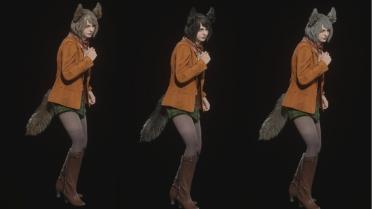 Wolf Ashley (Ears and Tail Always On)