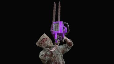 Colored Chainsaw