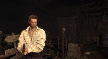 Noir Hair Accessory for Leon