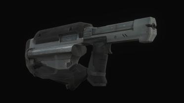 Halo M6H Custom Handgun (With Stock)