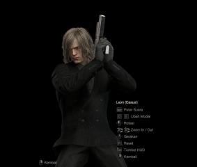 Black Suit for Leon (Replaces hair Casual)