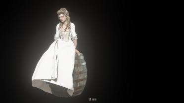 18th Century Ashley White Model