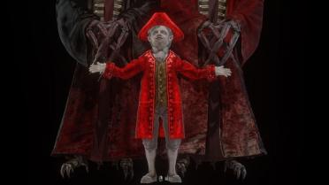 Scarlet City Lord RE4 Dwarf Small Boss Salazar