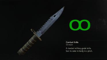 Infinite Knife Durability