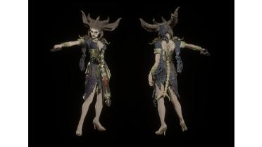 Lilith from Diablo as Ada