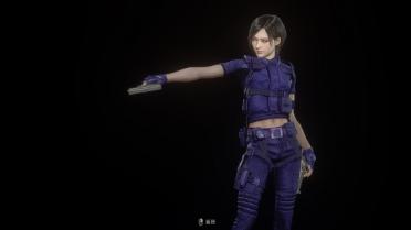 Cool Purple Ada Stealth Officer