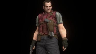 Barry Burton - Leon S Kennedy