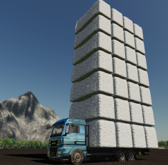 MAN Integrated Automatic Loading Straw Bale Pallet Truck