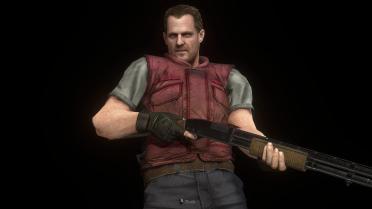 Barry Burton - Leon S Kennedy