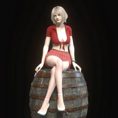 Ashley The School Girl