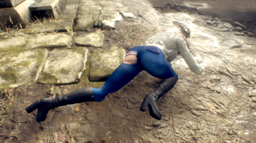 Ashley Ripped Jeans Set