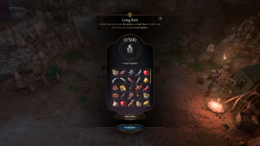 Long Rest Costs Tweaks