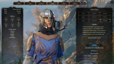 Playable Paladin Class